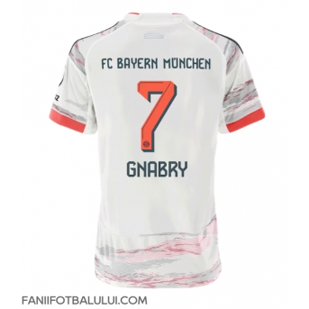 Bayern Munich Serge Gnabry #7 Tricou Fotbal Replică 2025-26 Femei Deplasare